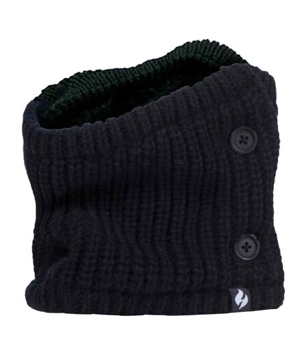 Cache Cou Snood Echarpe Femme Tricot avec Boutons