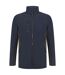 Henbury Adults Unisex Contrast Soft Shell Jacket (Navy/Charcoal)