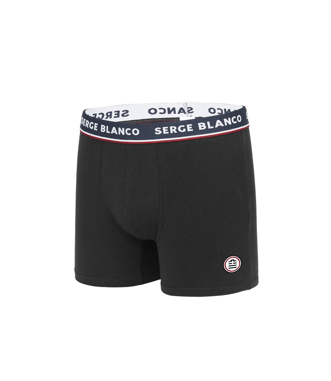 Lot 2 boxers coton homme French Serge Blanco-4