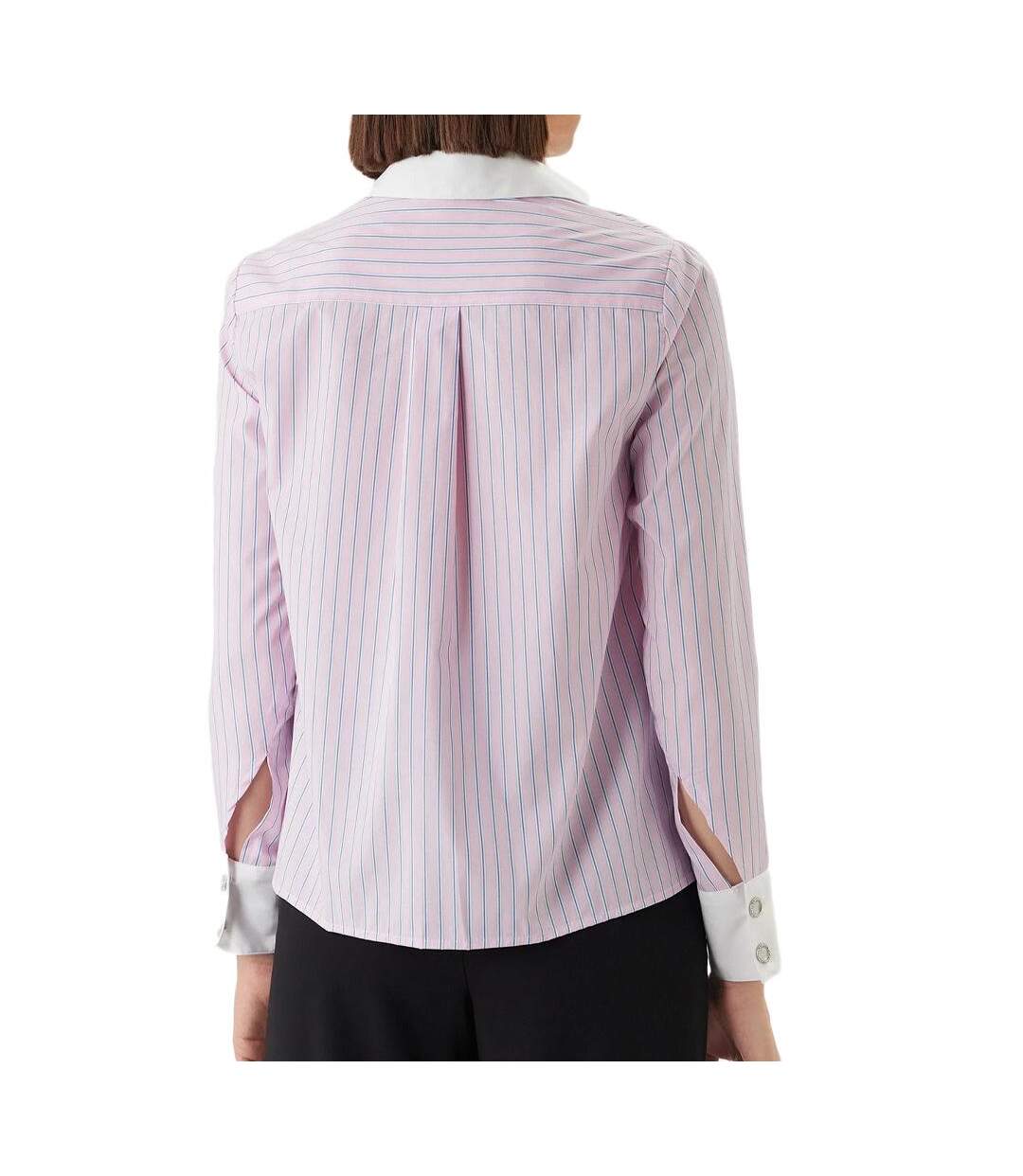 Chemise rose femme morgan ckara-2