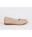 Good For The Sole Womens/Ladies Layla Woven Leather Pumps (Blush) - UTDP1446