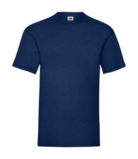 Mens valueweight t-shirt navy Fruit of the Loom