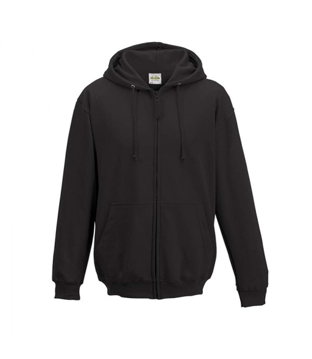 Awdis Plain Mens Hooded Sweatshirt / Hoodie / Zoodie (Charcoal)