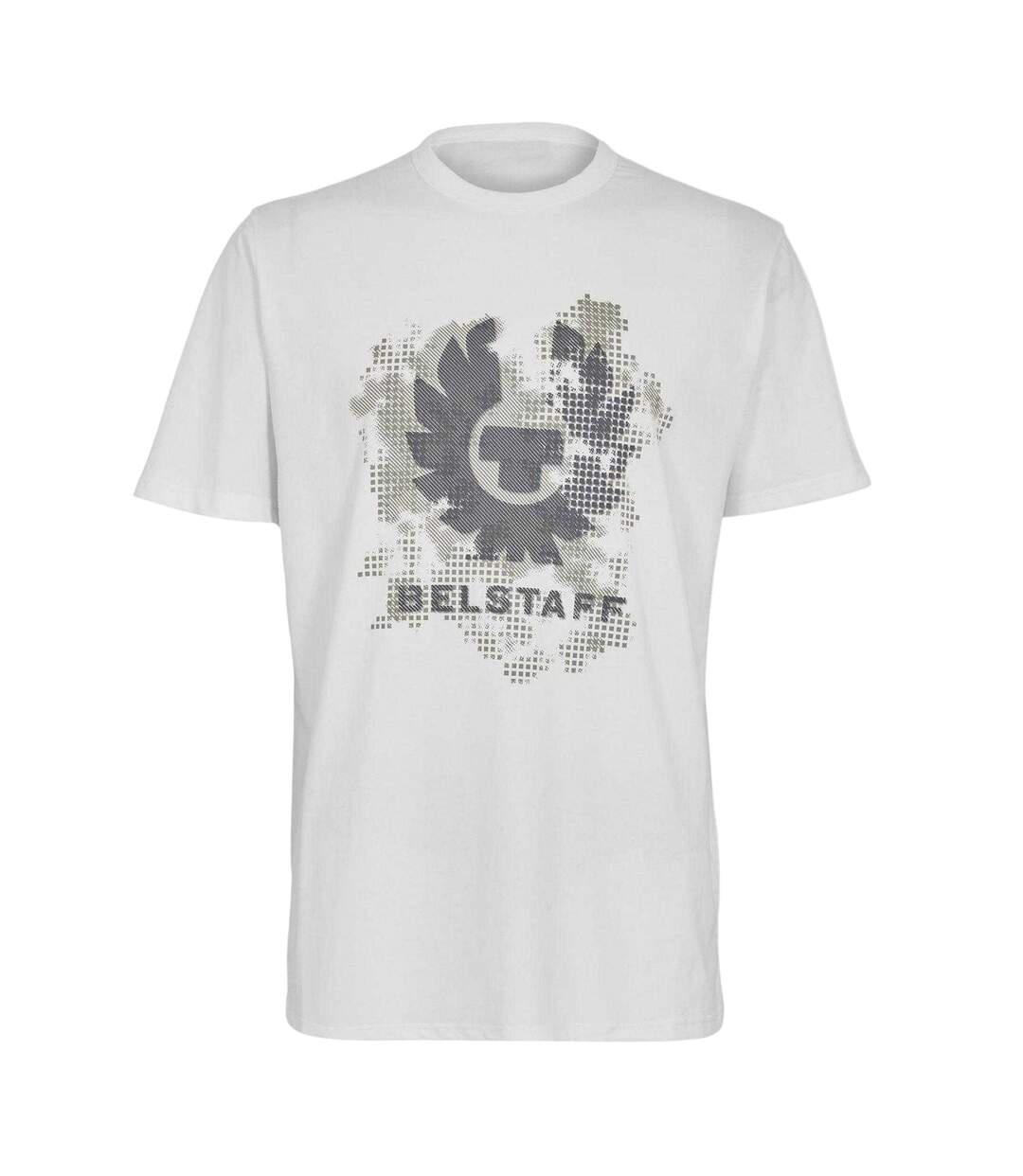 T-shirt Manches Courtes Motif/style Phéonix Homme Blanc Belstaff-2