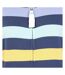 Womens/ladies Contrast Striped Jacket Multicoloured Lazy Jacks-3