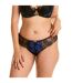 Shorty tanga noir/bleu Alcove-2