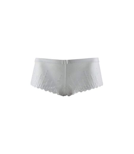 LOU PARIS Shorty Femme Microfibre PETILLANTE Blanc