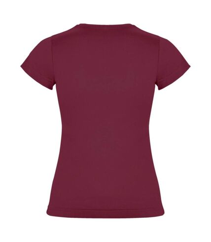Roly - T-shirt JAMAICA - Femme (Pourpre foncé) - UTPF4312