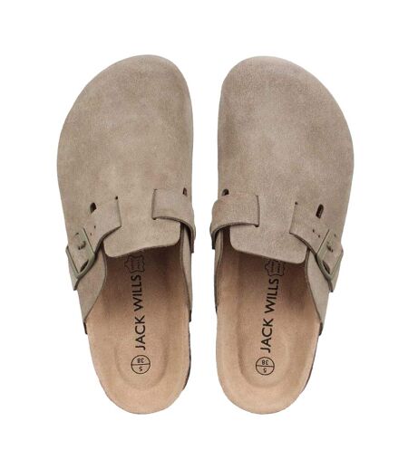 Sandales Mules Femme Taupe Jack Wills