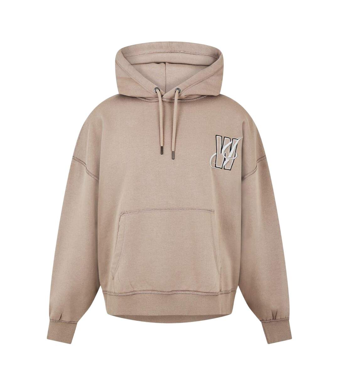 Mens Drop Shoulder Relaxed Fit Drawstring Hoodie Moon Rock Jack Wills-2