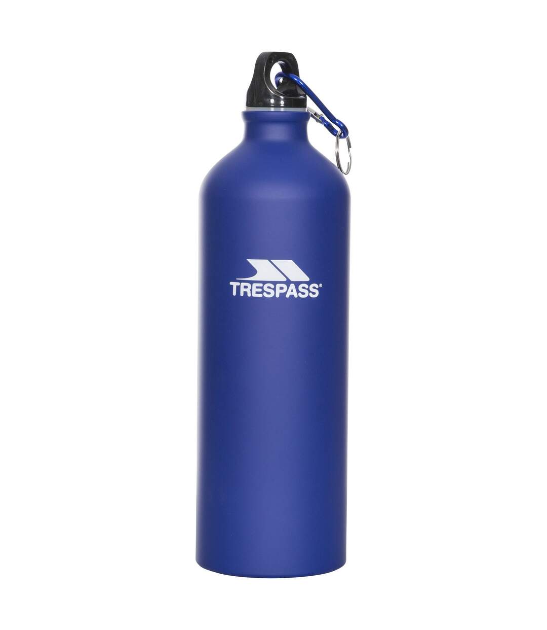 Trespass Adults Slurp Water Bottle With Carabiner (1 Litre) (Matt Blue) (One Size) - UTTP407-1