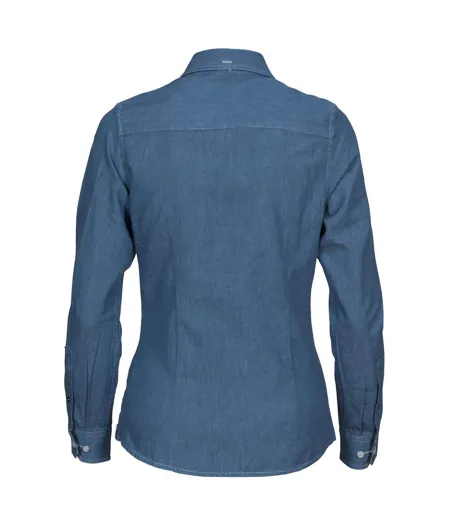 Chemisier Jupiter Femme Bleu Denim James Harvest
