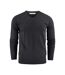 Sweat Ashland Homme Anthracite Chiné James Harvest-2