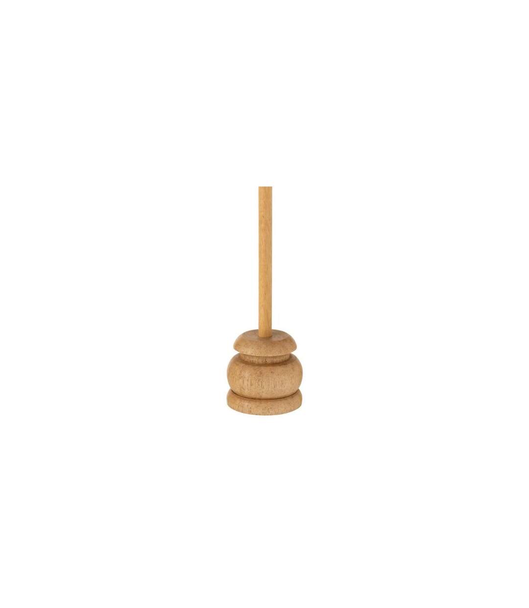 Parasol Déco sur Pied Macramé 95cm Blanc-3