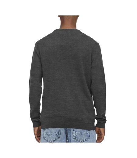 Pull Gris Foncé Homme Only & Sons 12Solid - L