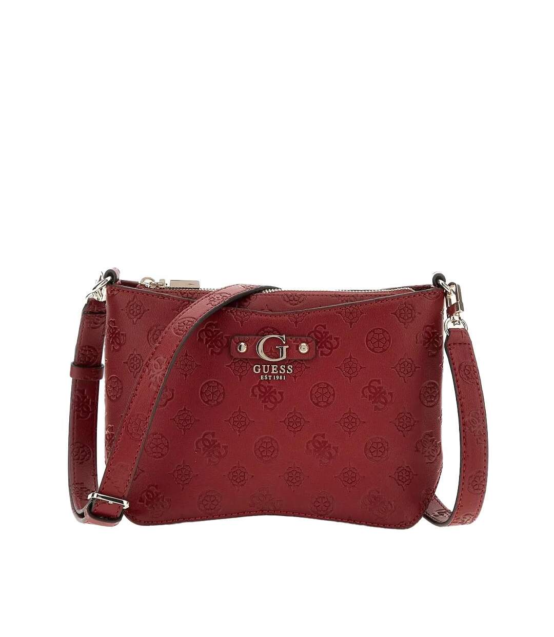 Sac à Bandoulière Rouge Guess Gerty - Taille unique-1