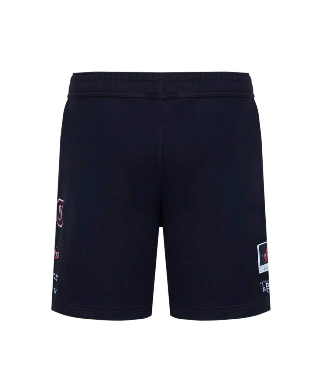 Short De Jogging Kareem Adulte Noir Rouge Loyalti-2