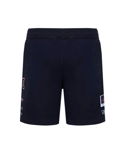 Short De Jogging Kareem Adulte Noir Rouge Loyalti