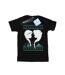 Disney Womens/Ladies Frozen Christmas Sisters Cotton Boyfriend T-Shirt (Noir) - UTBI24924-1