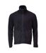 Mens Customised Patterned Fleece Jacket Dark Navy Mascot-1