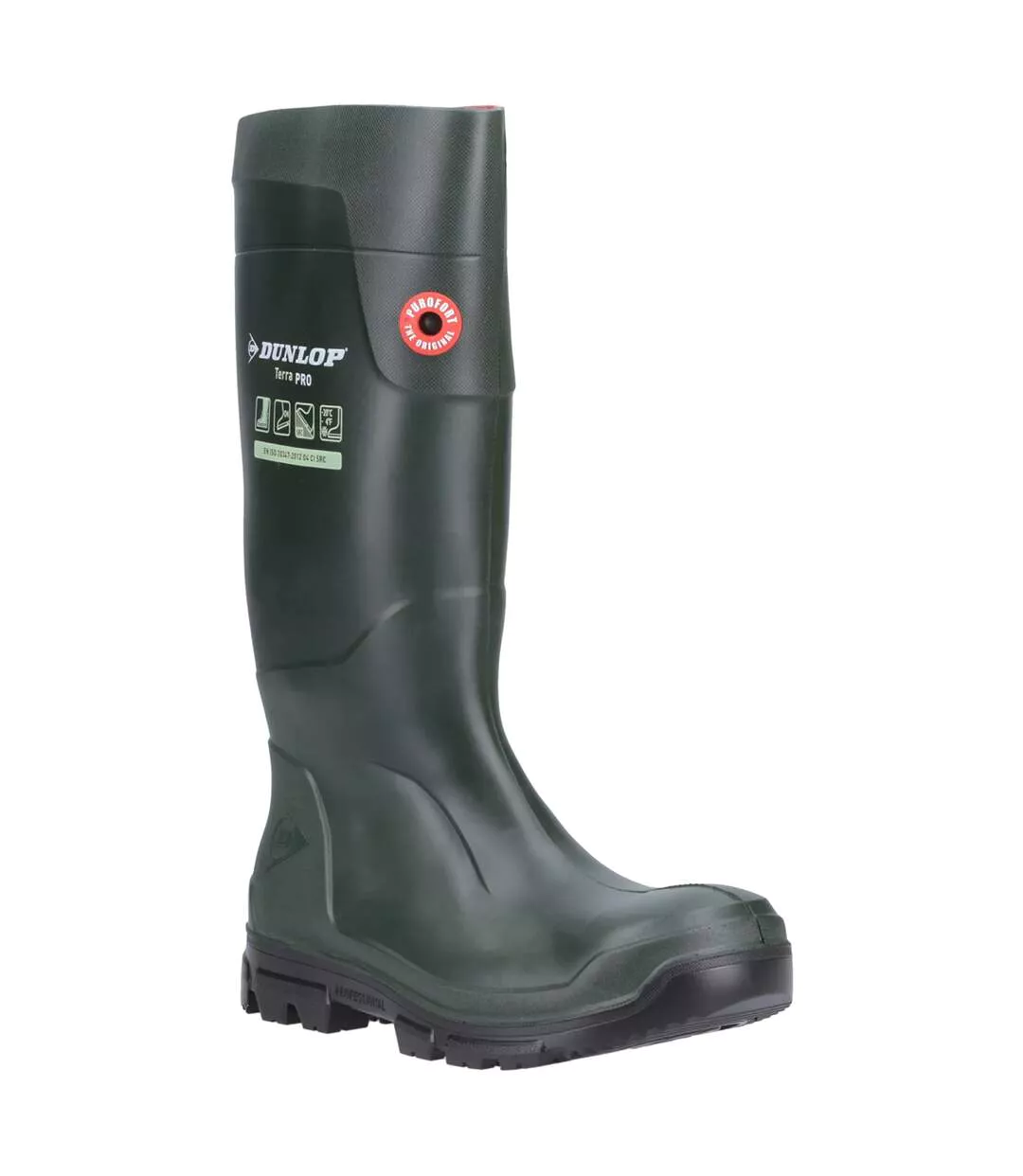 Bottes De Pluie Purofort Terrapro Adulte Vert Dunlop-1