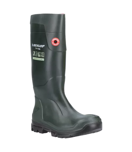 Bottes De Pluie Purofort Terrapro Adulte Vert Dunlop