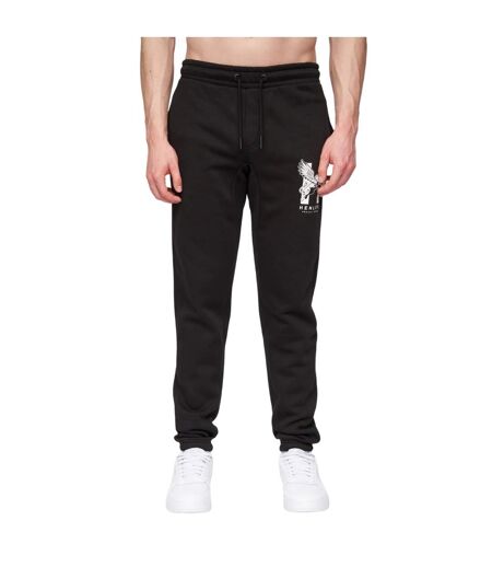 Mens curveball sweatpants black Henleys