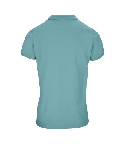 SOLS Womens/Ladies Planet Piqué Natural Polo Shirt (Pool Blue) - UTPC6144