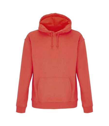 Sweat à capuche condor adulte orange vif SOLS