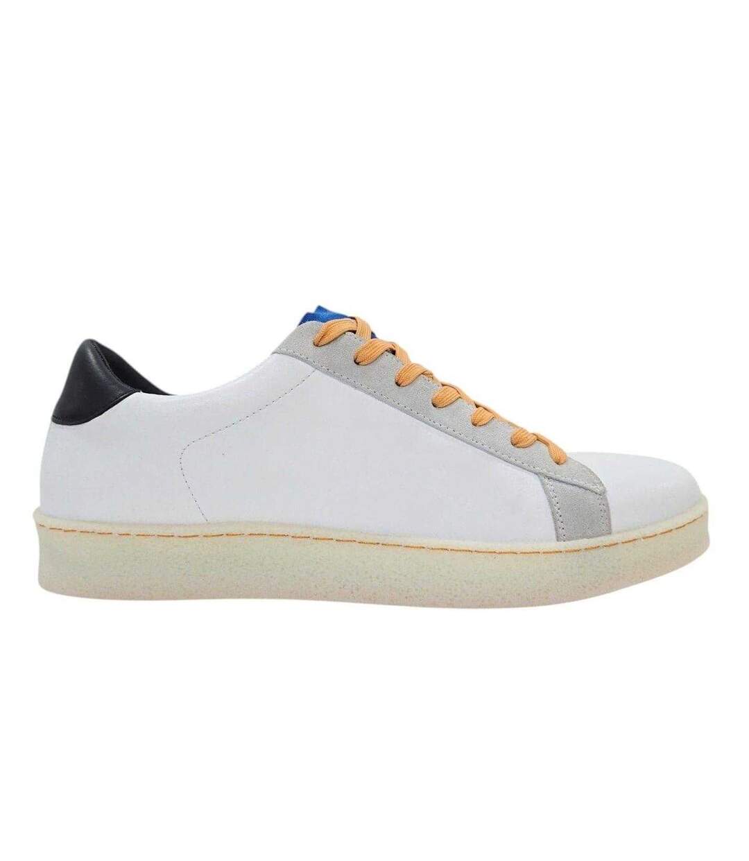 Baskets Castro Homme Bleu Orange Loyalti-4