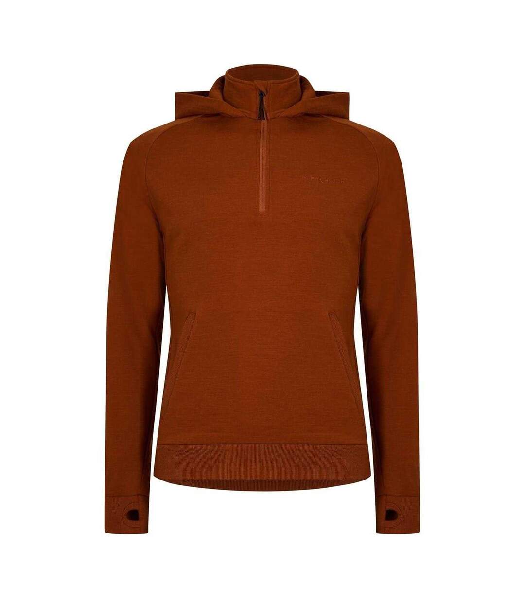 Sweat À Capuche Homme Marron Clair Fohn-1
