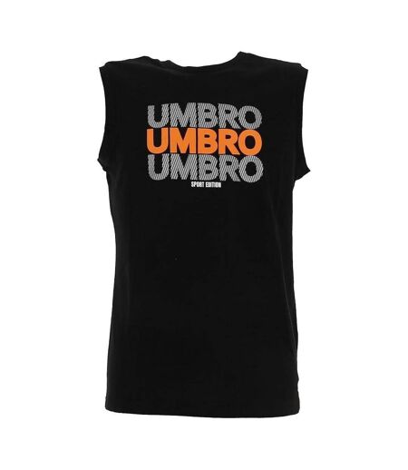 Débardeur noir homme umbro net - xxl