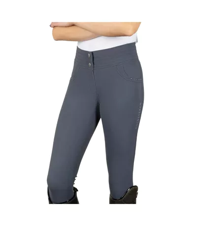 Pantalon D´équitation Style Strass Fenham Femme Bleu Coldstream