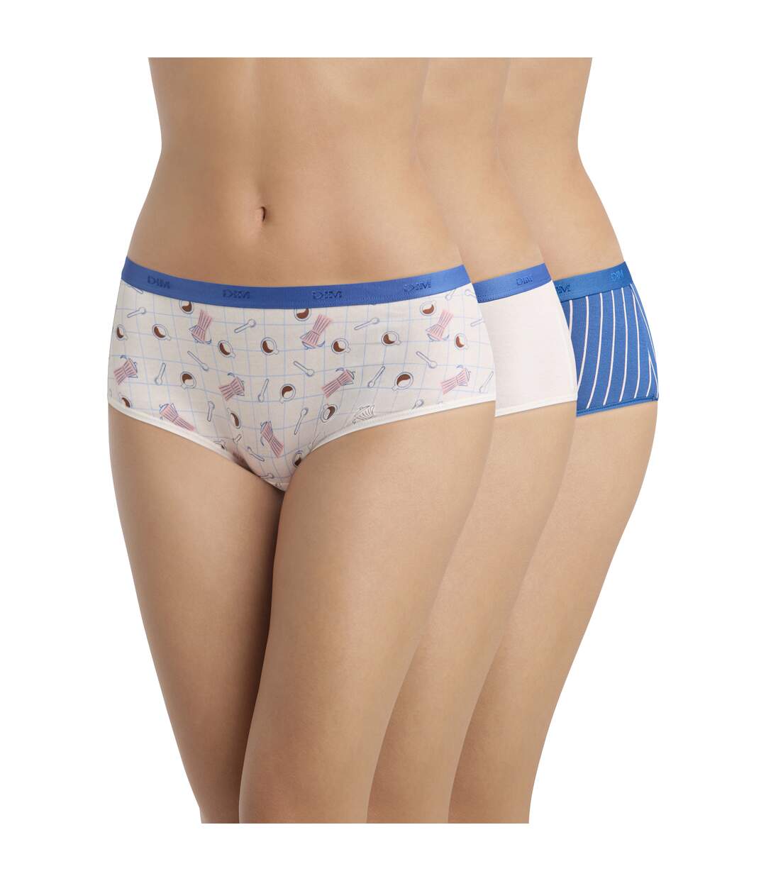 Lot de 3 Shorties Coton Les Pockets Coton-1