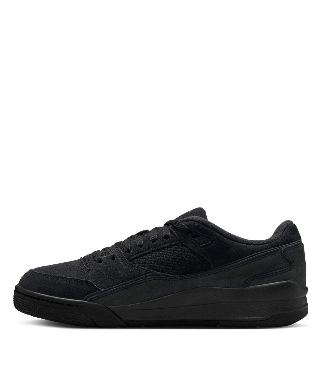 Mens Air Jordan Mesh Basketball Shoes Black Grey Nike-2
