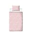 Coffee Reversible Duvet Set Grey Pink Black Friends-1