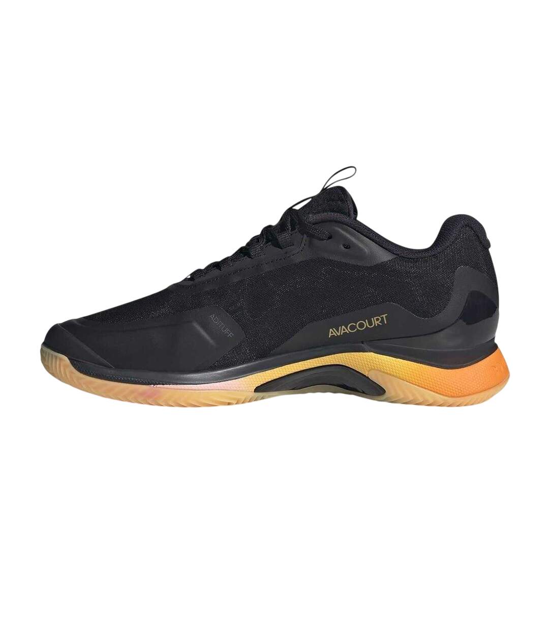 Chaussures De Tennis Avacourt Femme Noir Métal Rose Pâle Adidas-3