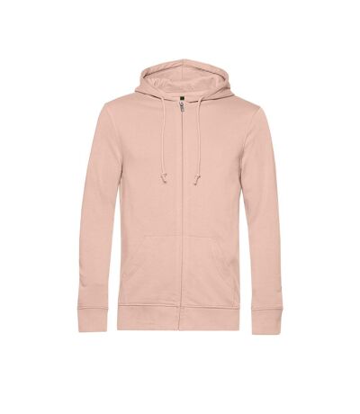 Veste à capuche organic homme rose B&C B&C