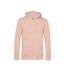 Veste à capuche organic homme rose B&C