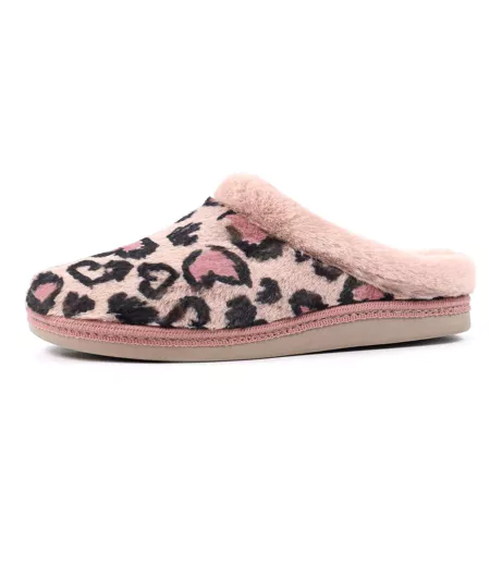 Chaussons Mules Frutti Femme Rose Lunar