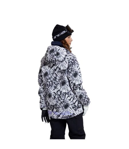 Blouson de ski trail femme monochrome Animal