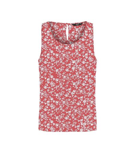 T-Shirt Sans Manches Rose/Blanc à Motifs Femme Only Nova Life - 34