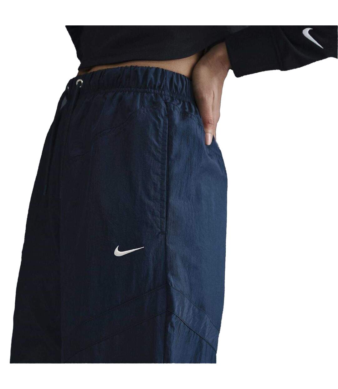 Pantalon De Survêtement Street Femme Bleu Marine Foncé Nike-4