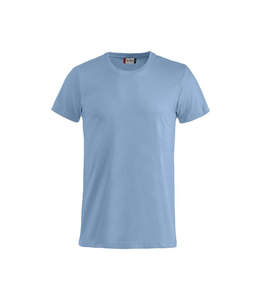 Mens basic t-shirt light blue Clique