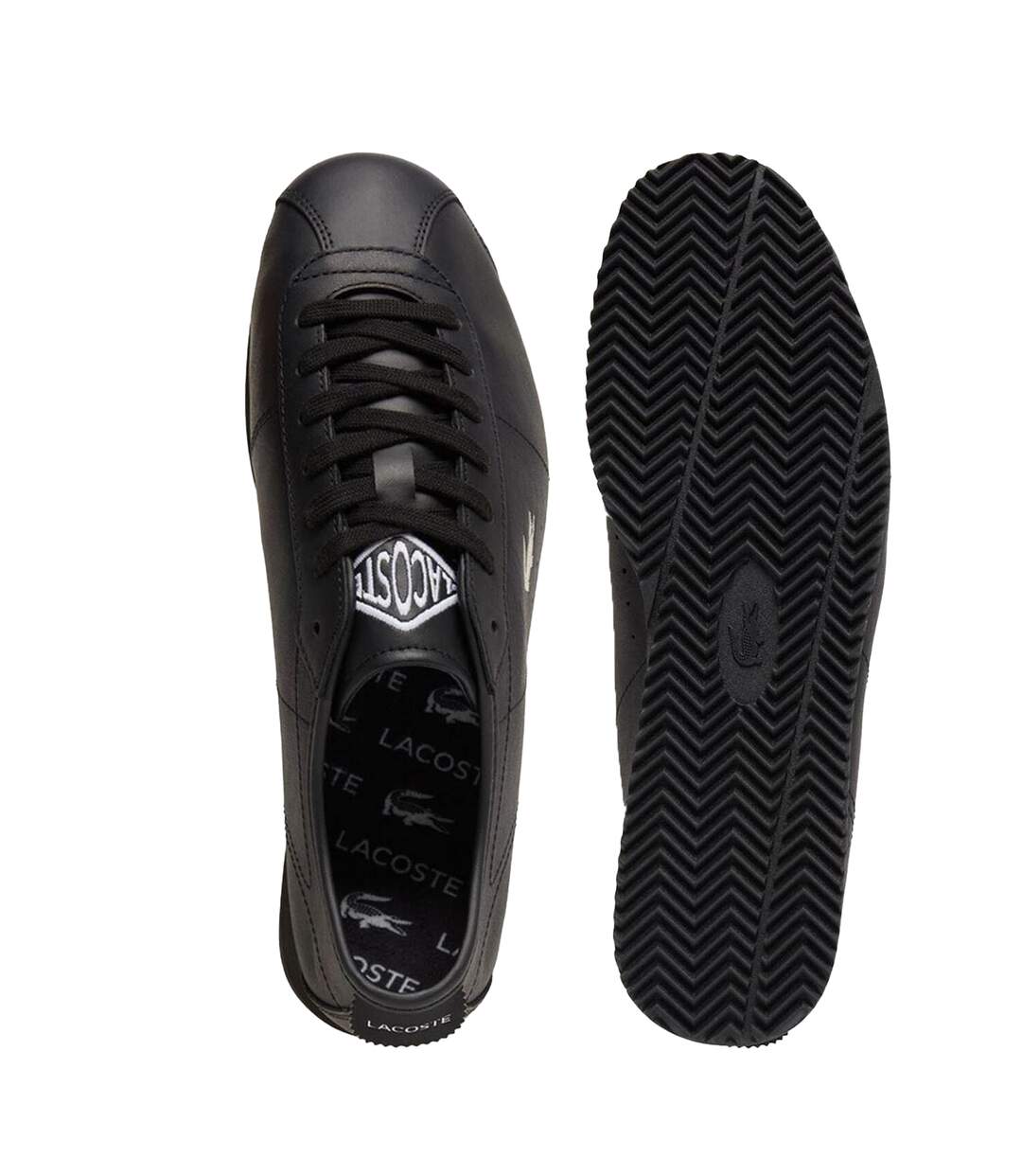 Baskets Club Low Homme Noir Lacoste-4
