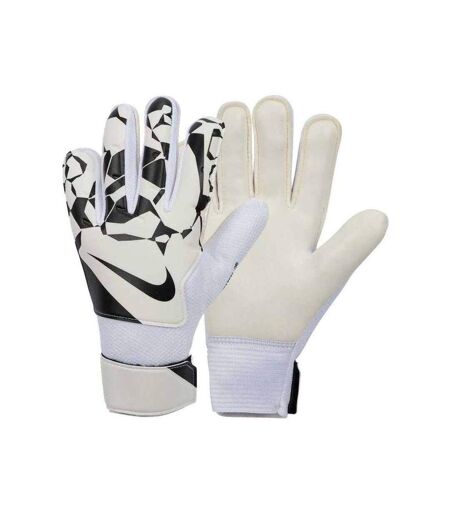 Gants De Gardien De But Match Enfant Blanc Noir Nike