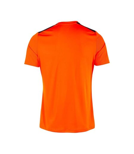 T-shirt Championship Homme Noir Orange Joma