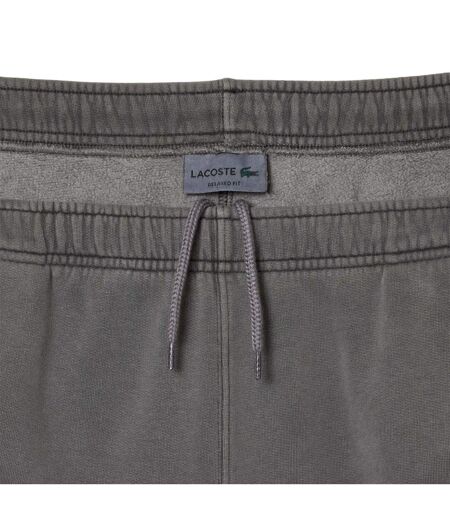 Unisex Adult Cotton Fleece Jogging Bottoms Grey Lacoste