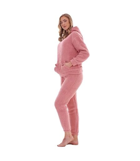 Ensemble De Pyjama Long Femme Rose Keanu