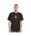 Mens Justice Oversized T-shirt Noir Mister Tee-1
